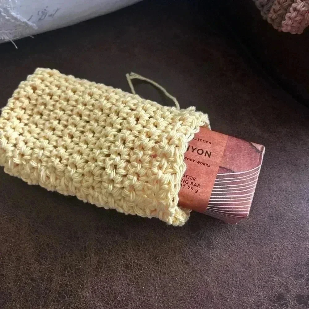100% Cotton Handmade Soap Saver